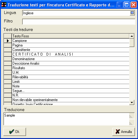 traduzioni testi fissi